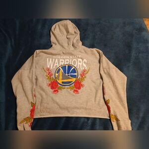 Golden State Warriors.sweatshirt Hoodie Cropped And Longsleeved.sz.M.